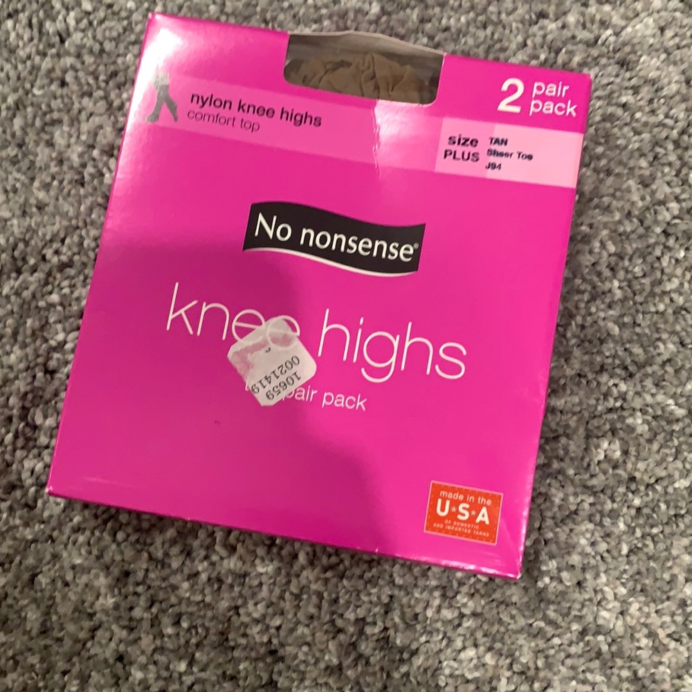 No Nonsense knee highs